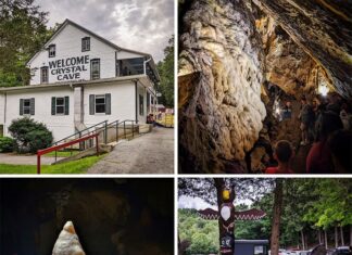 Exploring Crystal Cave in Berks County Pennsylvania