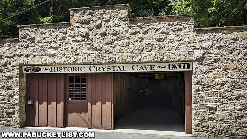 The tour of Crystal Cave in Berks County PA last approximately one hour.