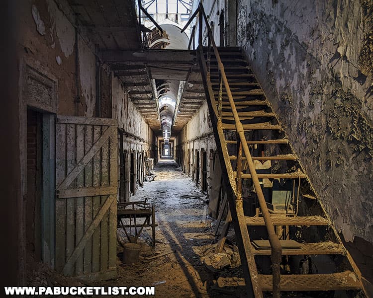 Upon its completion in 1929, Eastern State Penitentiary was the largest and most expensive public structure ever erected in the United States.