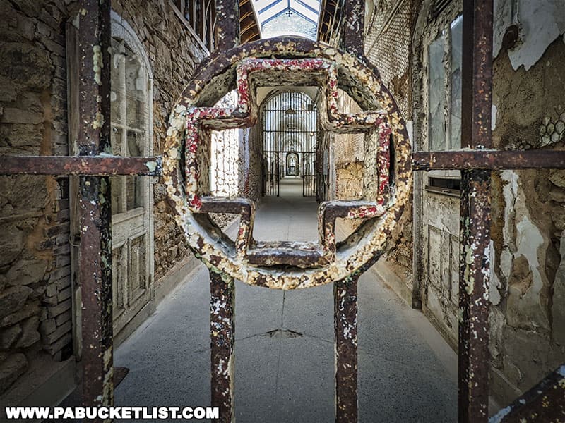 The medical wing of Eastern State Penitentiary in Philadelphia.