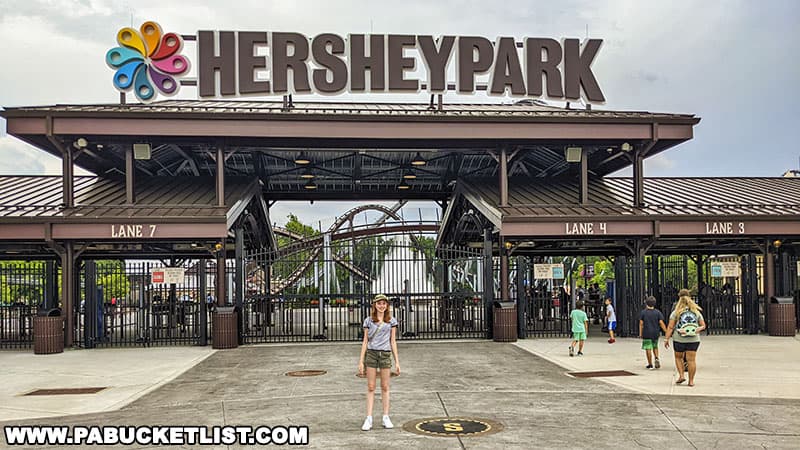 Entrance to Hersheypark.