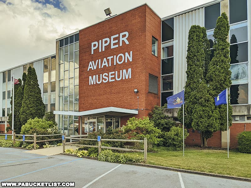 The Piper Aviation Museum is housed in the former Piper Aviation Engineering Building.