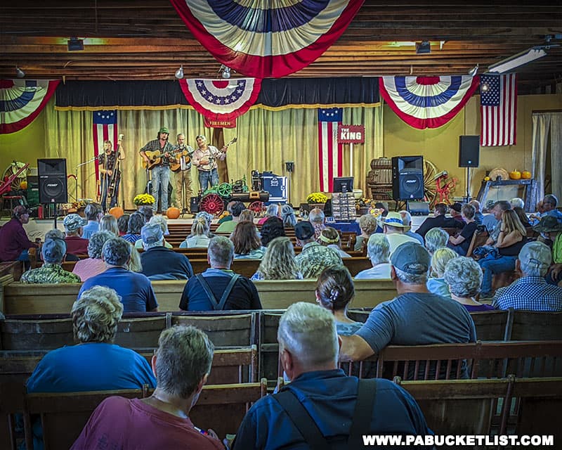 Live music is a part of the Farmers and Threshermens Jubilee every year.