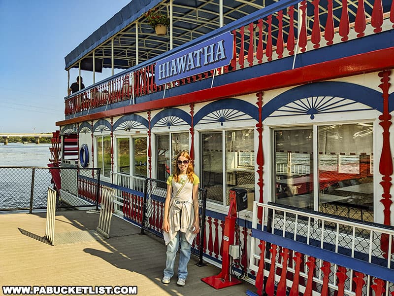 The Hiawatha Paddlewheel Riverboat cruise is a great way to learn the history of the early days along the Susquehanna River.