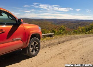 How to find Boone Run Vista roadside scenic overlook in Potter County Pennsylvania.