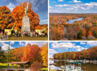 Where to find the best fall foliage views in Cambria County Pennsylvania