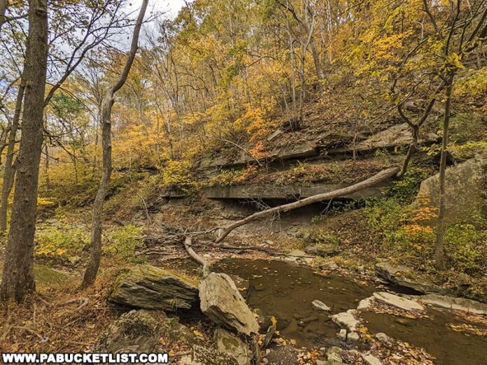 Hiking the Cedar Creek Trail in Westmoreland County