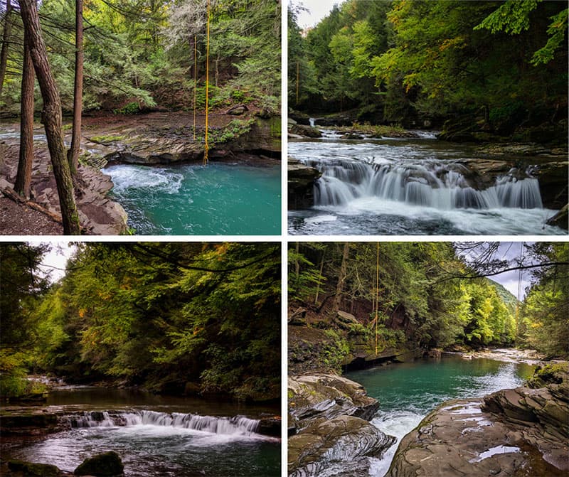 Exploring the Big Falls Swimming Hole in Tioga County