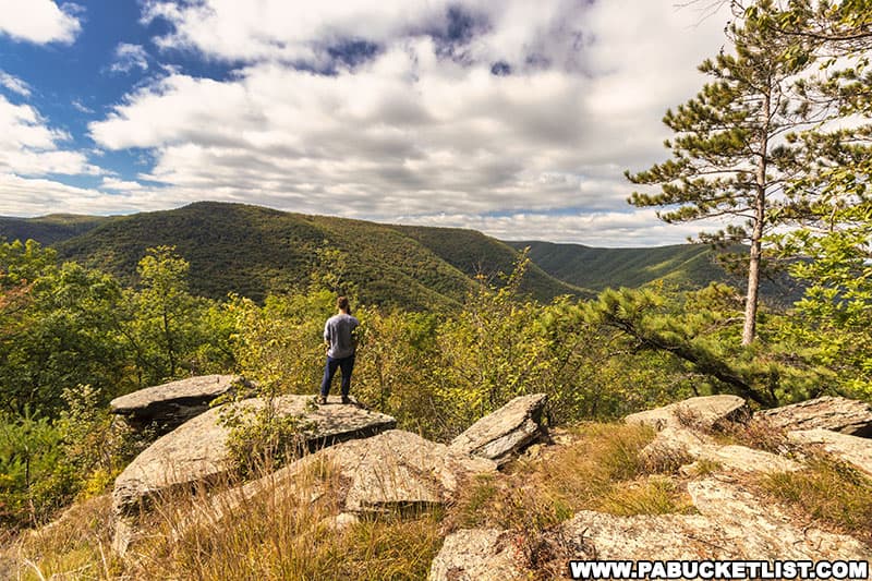 Exploring Sinnemahoning Canyon Vista in Cameron County Pennsylvania