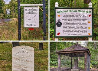 How to Get to the Lost Children of the Alleghenies Monument and Burial Site in Bedford County, PA