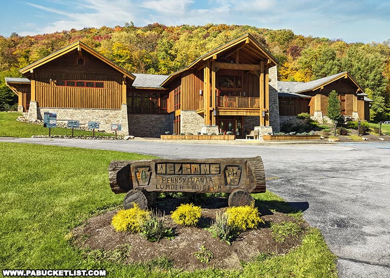 The Pennsylvania Lumber Museum in Potter County Pennsylvania.
