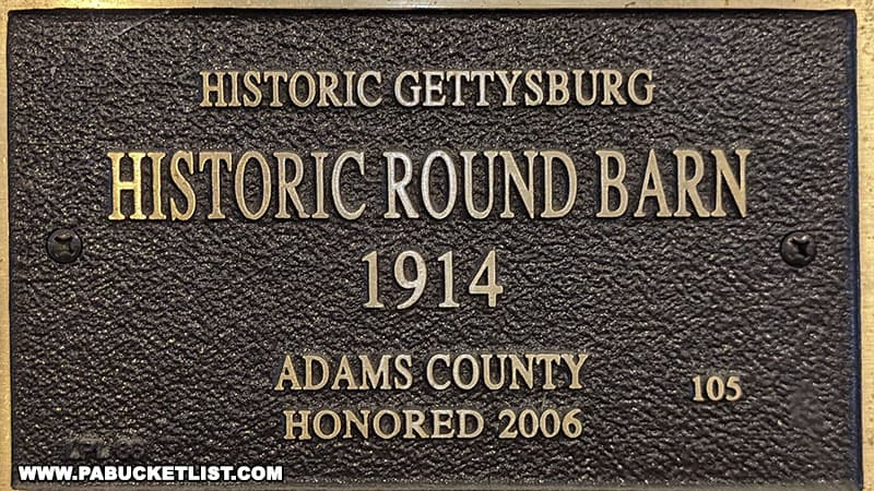 The Historic Round Barn near Gettysburg was built in 1914.