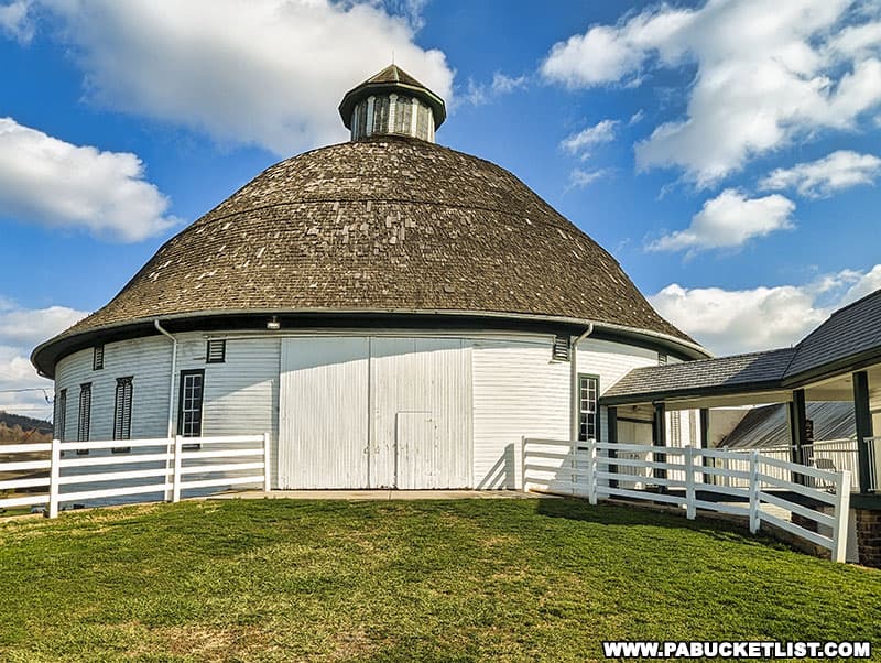 The Shakers, who built the first round barns, believed the circle to be the most perfect shape.