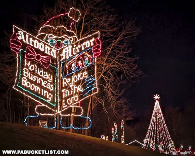20 of the Best DriveThru Christmas Light Displays in PA