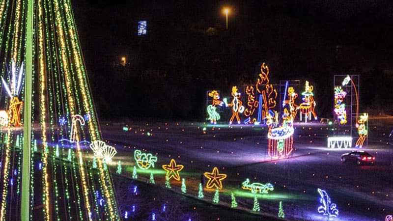 Shadrack’s Christmas Wonderland near Slippery Rock Pennsylvania.