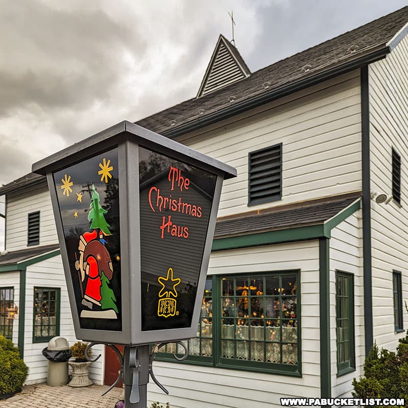 The buildings that make up the Christmas Haus in New Oxford date back to the 1890s.