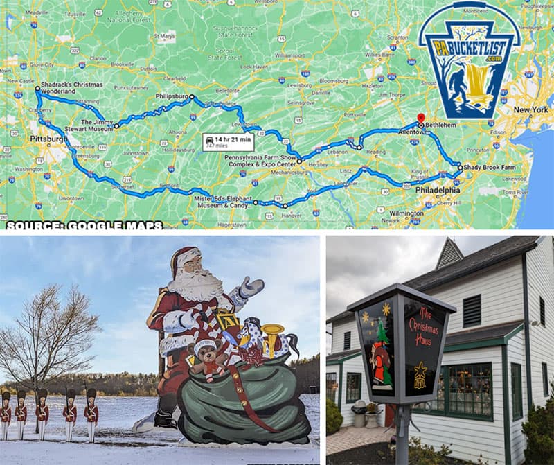 The 9 Most-Christmassy Places in PA Road Trip