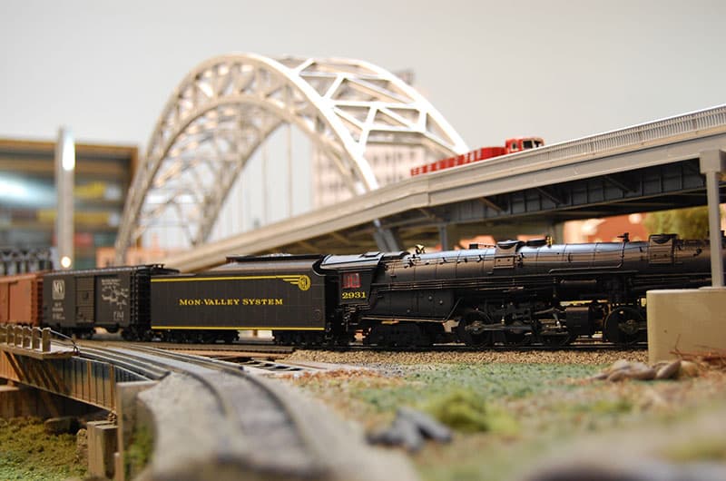 Western Pennsylvania Model Railroad Museum Holiday Train Display.