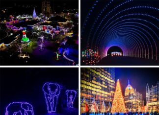 The Best Christmas Light Displays near Pittsburgh Pennsylvania.