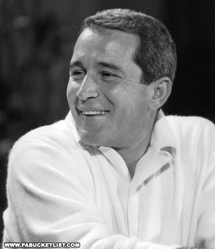 PA native Perry Como performed at the Ligonier Beach bandshell.