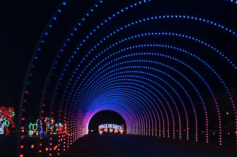 Shadrack’s Christmas Wonderland is a drive-through Christmas lights display near Slippery Rock in Butler County.