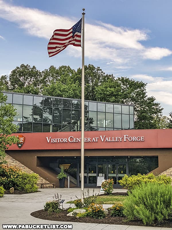 The Visitor Center at Valley Forge.