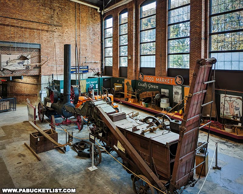 The Agricultural Gallery at the York County Agricultural and Industrial Museum in York Pennsylvania.