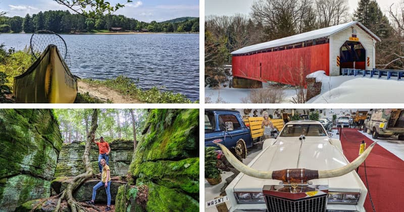 The best things to do in Clearfield County Pennsylvania.