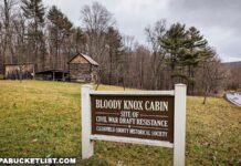 Exploring the Bloody Knox Cabin in Clearfield County Pennsylvania.