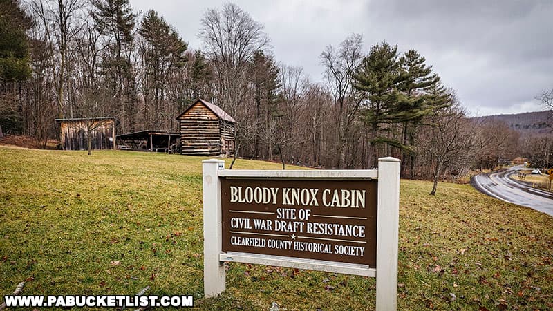 Exploring the Bloody Knox Cabin in Clearfield County