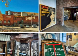 Exploring the Johnstown Heritage Discovery Center in Cambria County Pennsylvania.