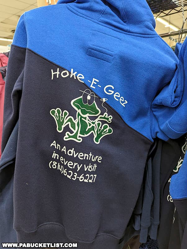 An Adventure in Every Visit is the motto of Hoke-E-Geez antique store in Bedford Pennsylvania.