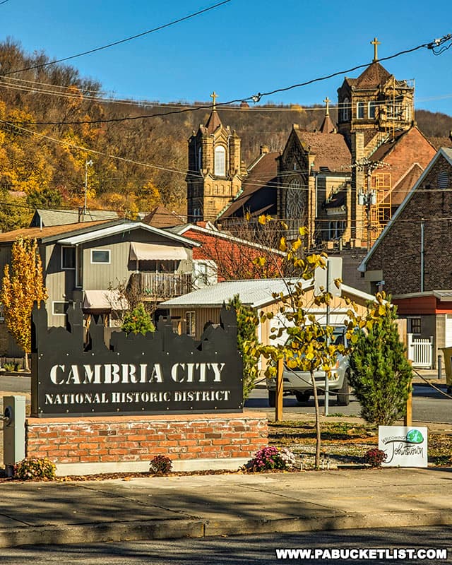 The Johnstown Heritage Discovery Center is located in the Cambria City National Historical District.