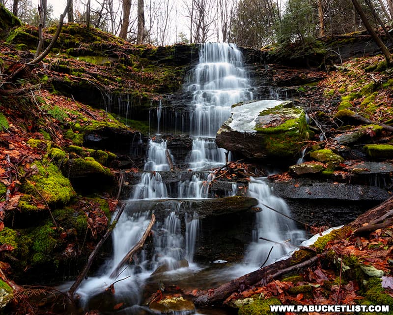 Maple Spring Falls at Ricketts Glen State Park.