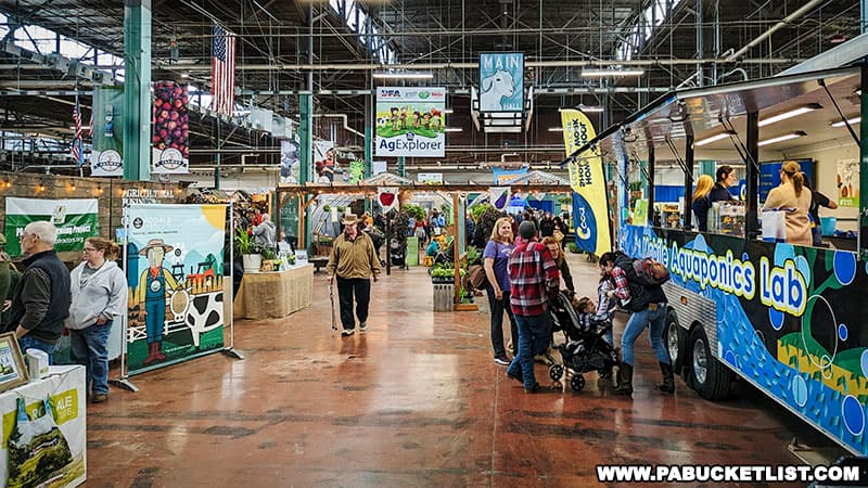 The Pennsylvania Farm Show is billed as the largest indoor agricultural expo in the United States.