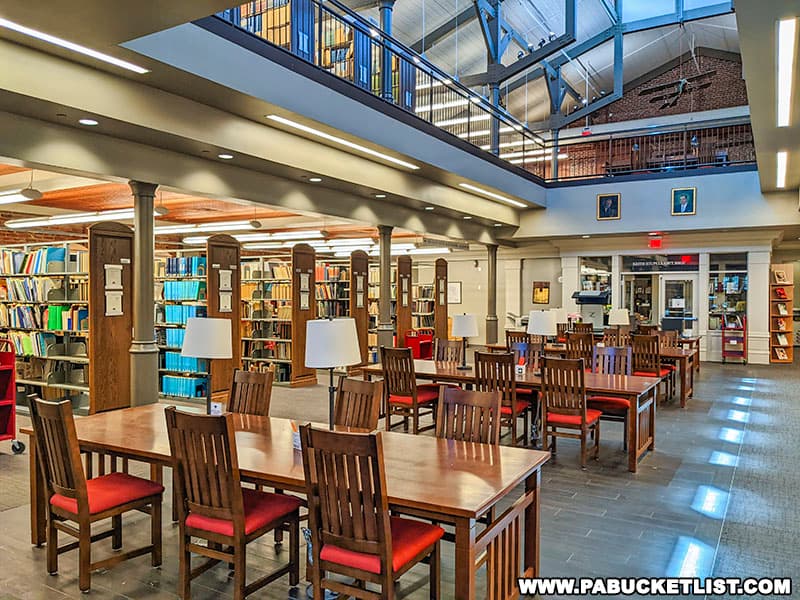 The American Philatelic Research Library in Bellefonte has one of the world's largest and most accessible collections of philatelic literature.