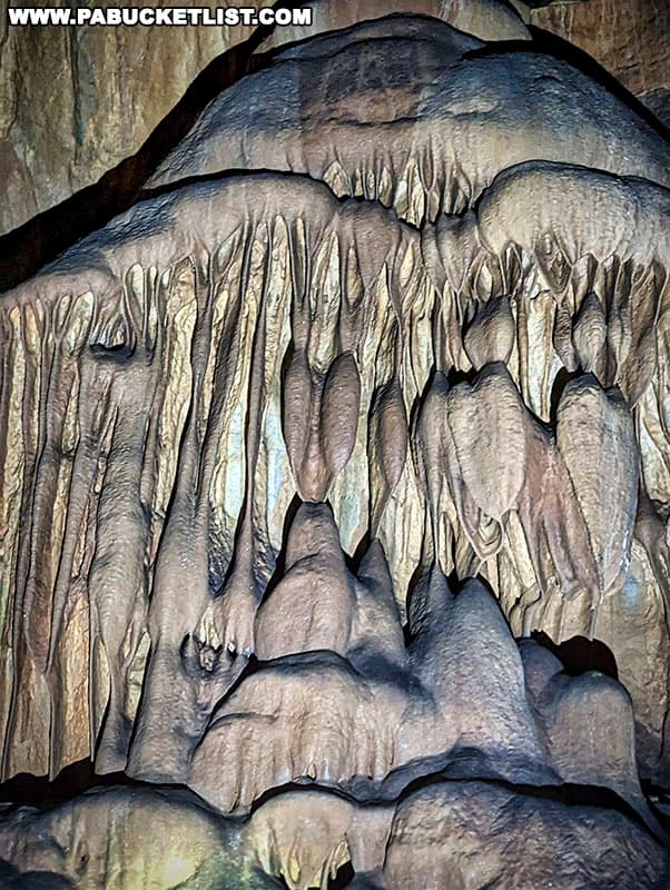 Black-Coffey Caverns is home to many fantastic limestone formations created over the millennia.