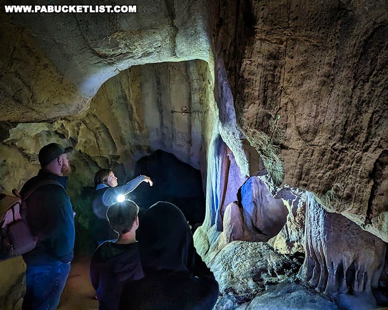 There is no set fee to tour Black-Coffey Caverns, but donations are accepted.