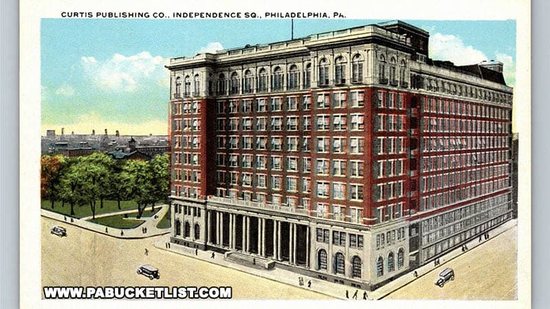 The Curtis Publishing Building in Philadelphia was constructed in 1910.