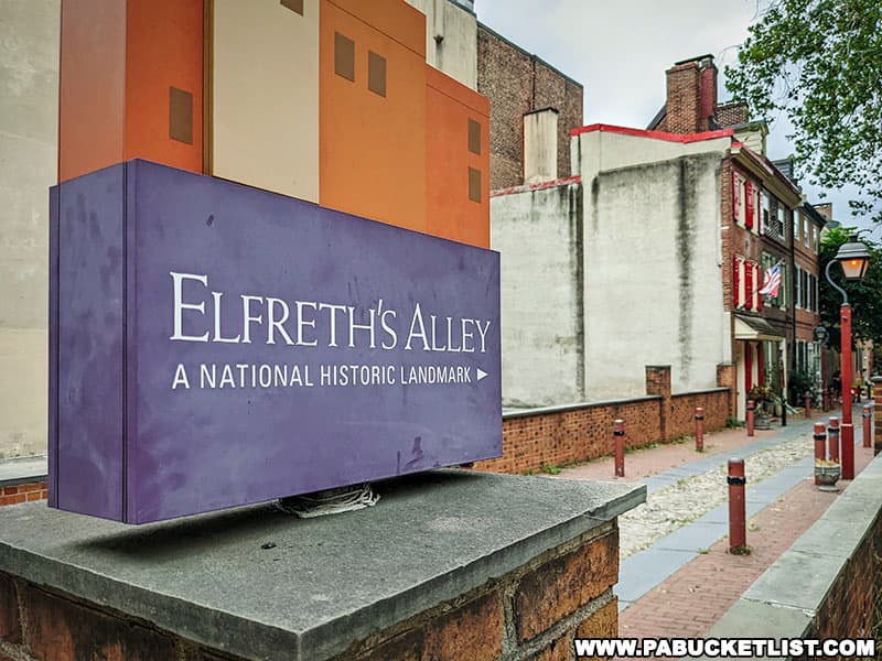 Elfreth's Alley was designated a National Historic Landmark on October 15th, 1966.