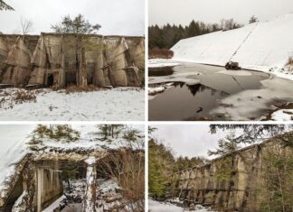Exploring the Abandoned Lake Leigh Dam at Ricketts Glen State Park.