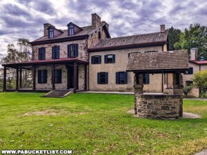 Albert Gallatin's home his western PA estate he named Friendship Hill.