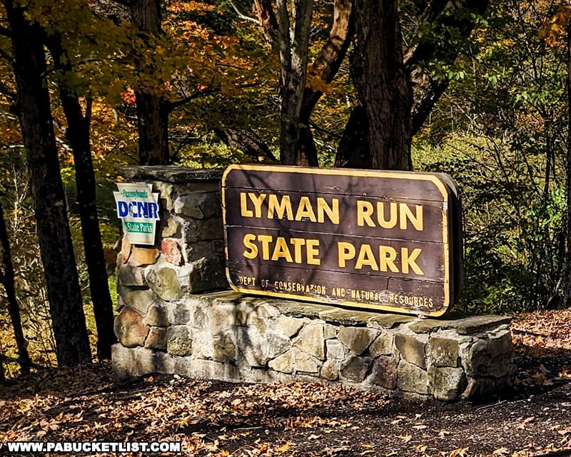 Lyman Run State Park is a 595-acre state park in Potter County, Pennsylvania.