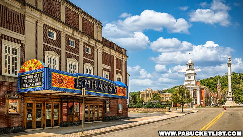 The Embassy Theatre in Lewistown opened in 1927 and closed in 1981.