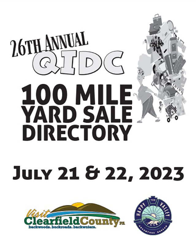 The 100 Mile Yard Sale Directory is available as a free download.