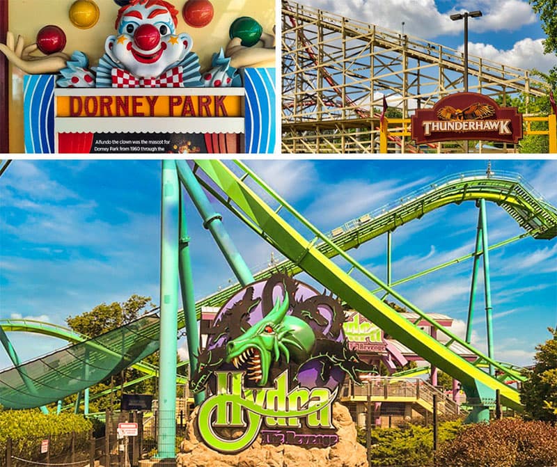 Dorney Park in Allentown is one of the 10 best amusement parks in Pennsylvania.