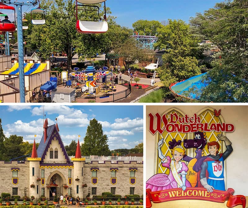 Dutch Wonderland in Lancaster is one of the 10 best amusement parks in Pennsylvania.