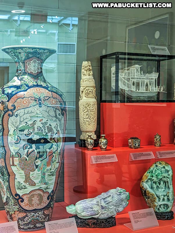 The Maridon Museum's permanent collection includes over 800 art objects.