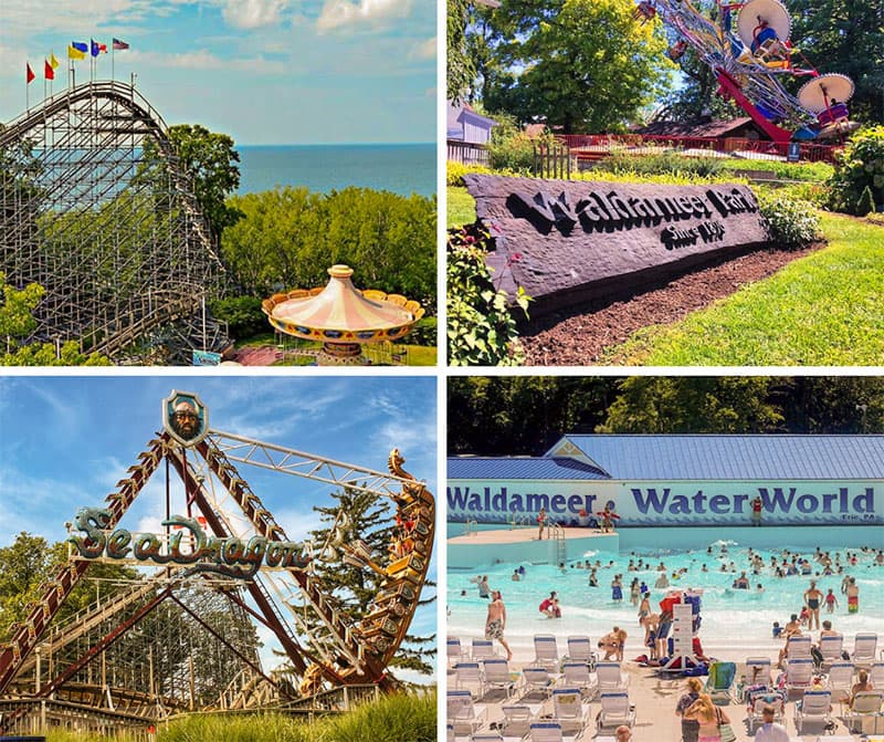 Waldameer Park in Erie is one of the 10 best amusement parks in Pennsylvania.