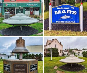 Visiting the Mars Flying Saucer in Butler County Pennsylvania.